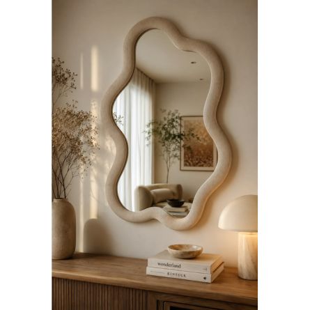 Organic Wave Wall Mirror