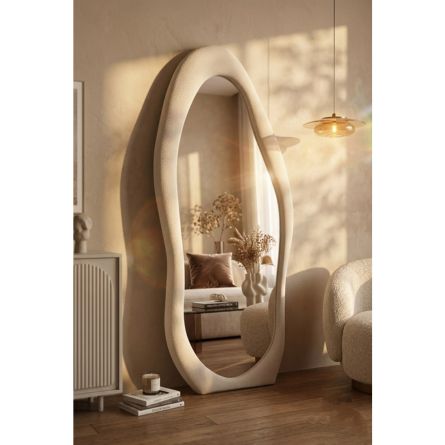 Luxury Organic Full Length Floor Mirror