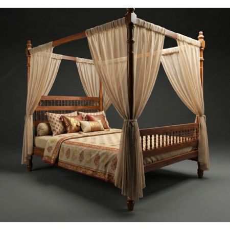 Royal Heritage Four Poster Canopy Bed