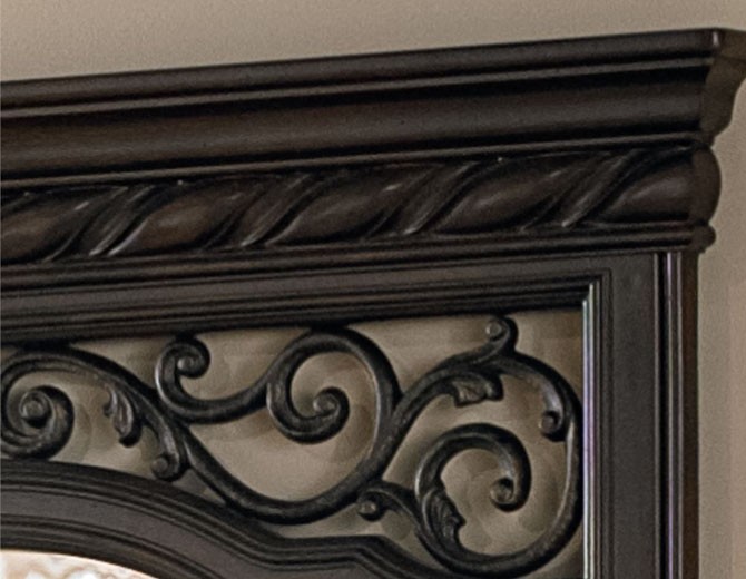Luxury Classic Antique Bed-03 - Image 3