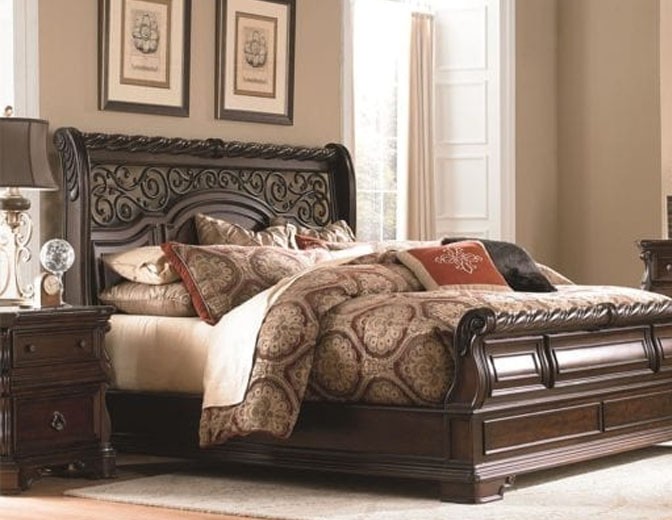 Luxury Classic Antique Bed-03