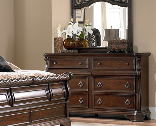 Luxury Classic Antique Bed-03 - Image 5