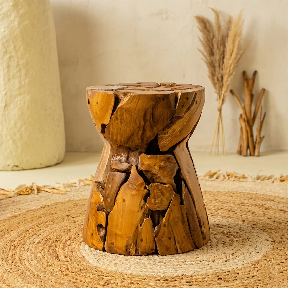 Modern Wooden Side Stool