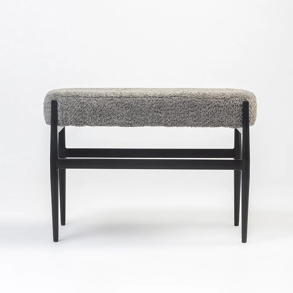 Modern Upholstered Accent Stool - Image 5