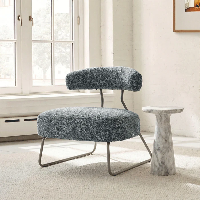 Modern Upholstered Lounge Accent Chair
