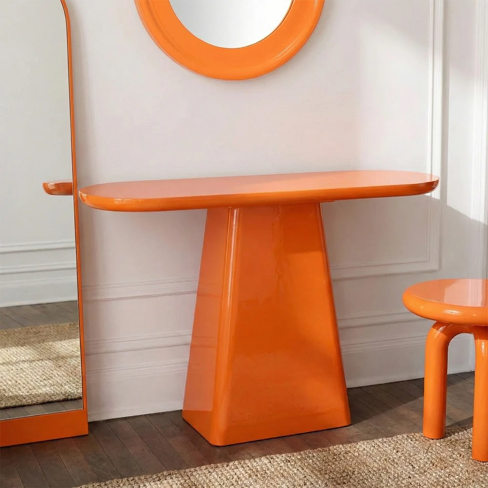 Modern Hallway Console Table with Elegant Finish