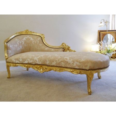Royal French Style Chaise Lounge Sofa