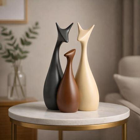 Wooden Table Decor