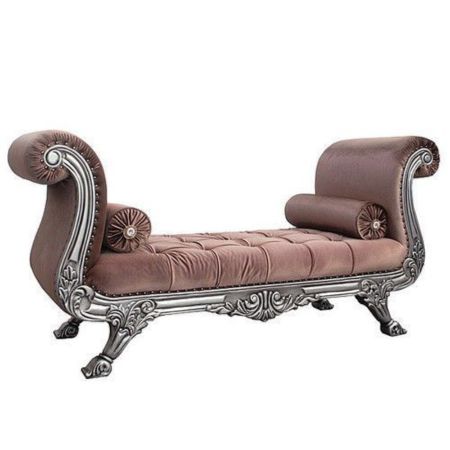 Regal Scroll Chaise Lounge