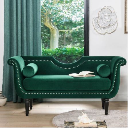 Emerald Chesterfield Velvet Sofa