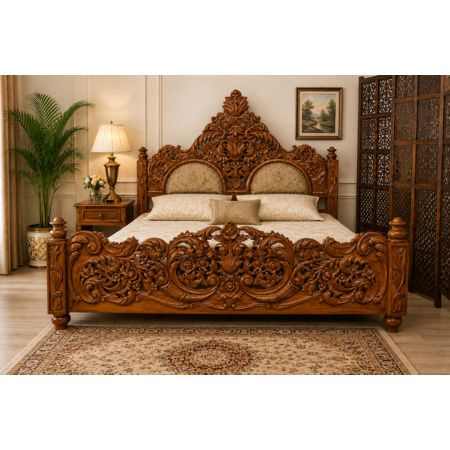Luxury Carving Bed