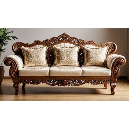 Royal Hand-Carved Classic Luxury Sofa